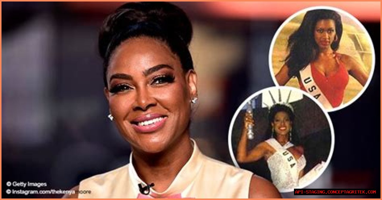 Kenya Moore from RHOA Shares Throwback Photo of Herself from the 1993 Miss Universe Pageant